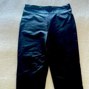 NWT Faux leather leggings